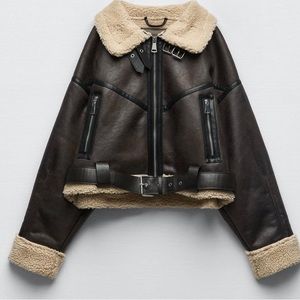 Double sided short belted Jacket( missing belt)